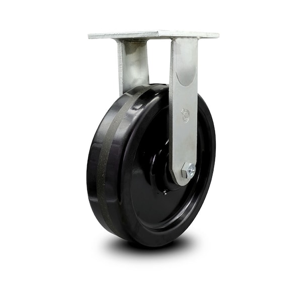 10 Inch Extra Heavy Duty Phenolic Wheel Rigid Top Plate Caster